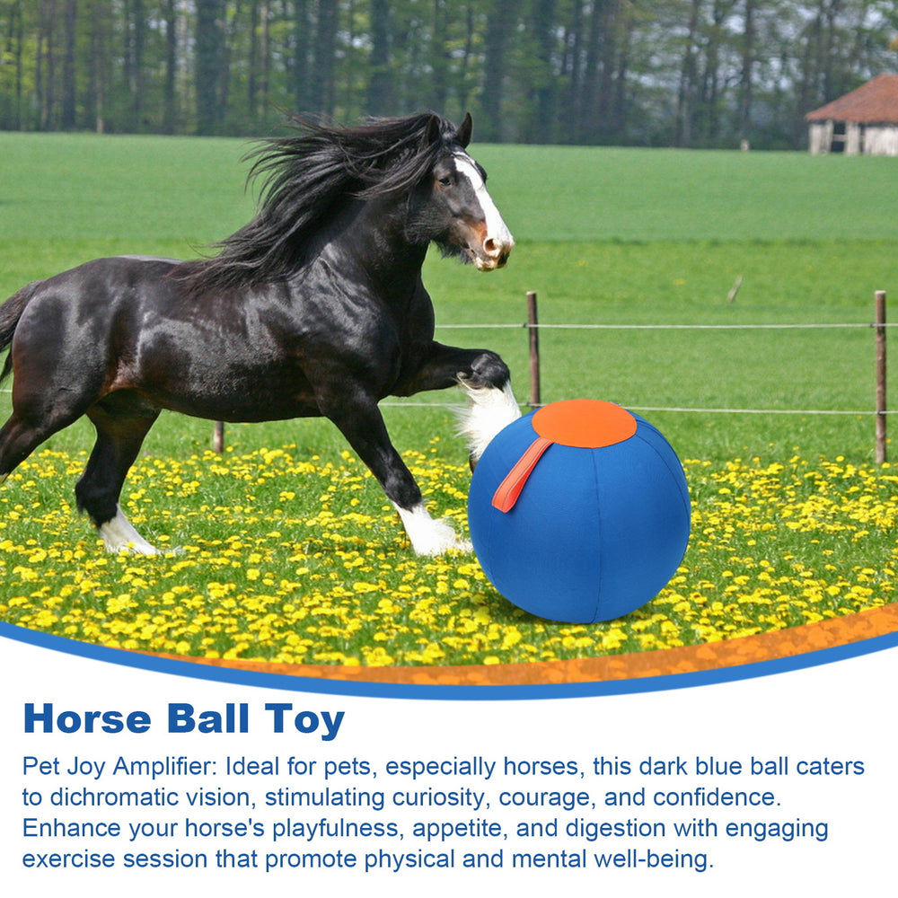 Herding Dog Balls Horse Ball Toy Thickened Anti-Burst Ball Scratch-Resistant Training Ball Stimulates Senses Toy for Image 2