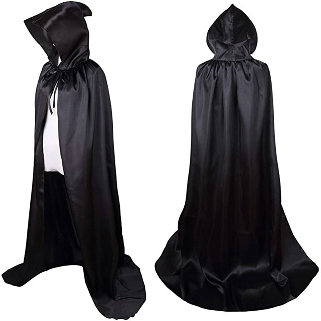 Kids Halloween Cloak Set Soft Creative Fashionable Witch Cape Wide Application Halloween Cape Set for Festive Ambiance Image 2