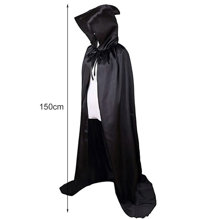 Kids Halloween Cloak Set Soft Creative Fashionable Witch Cape Wide Application Halloween Cape Set for Festive Ambiance Image 6