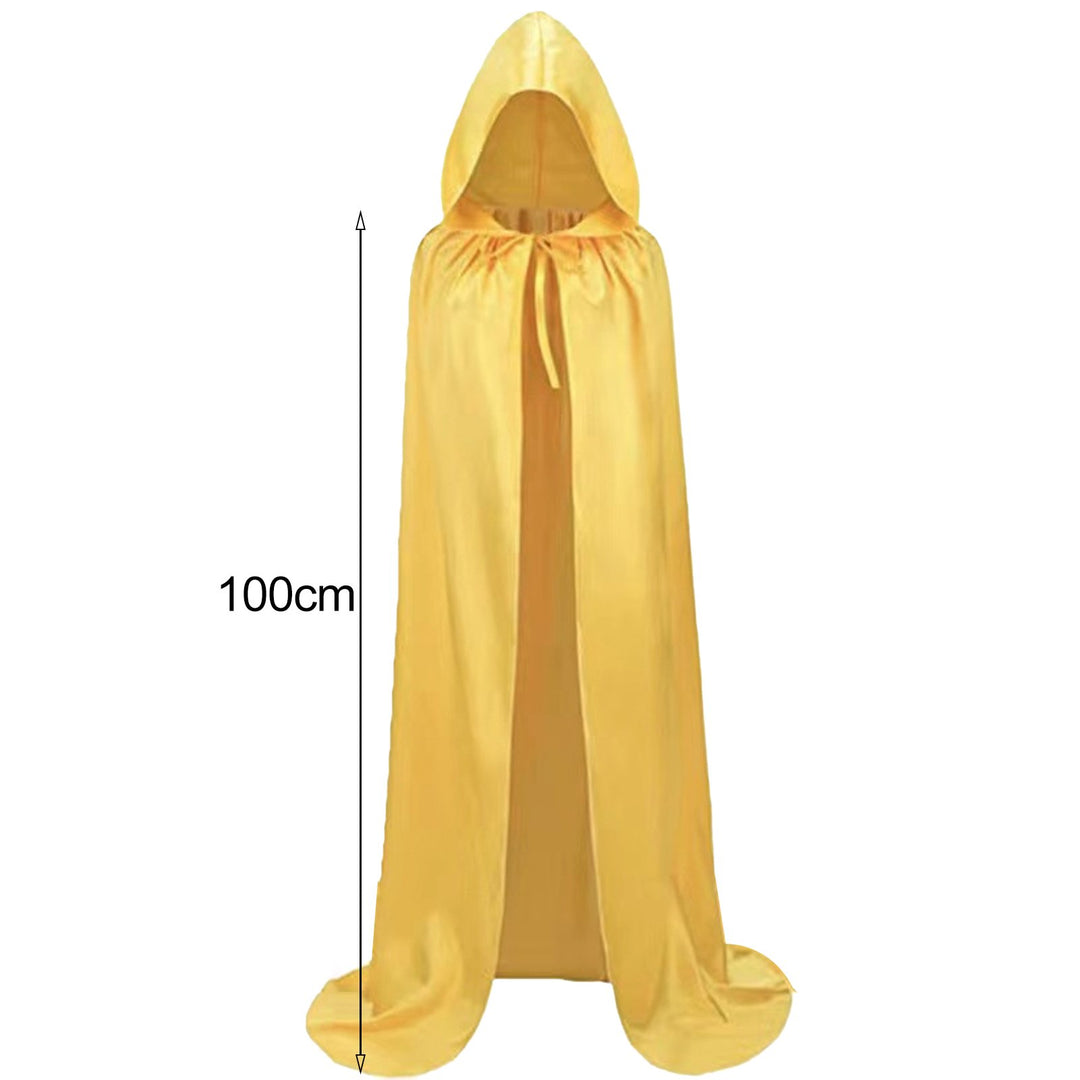 Kids Halloween Cloak Set Soft Creative Fashionable Witch Cape Wide Application Halloween Cape Set for Festive Ambiance Image 10