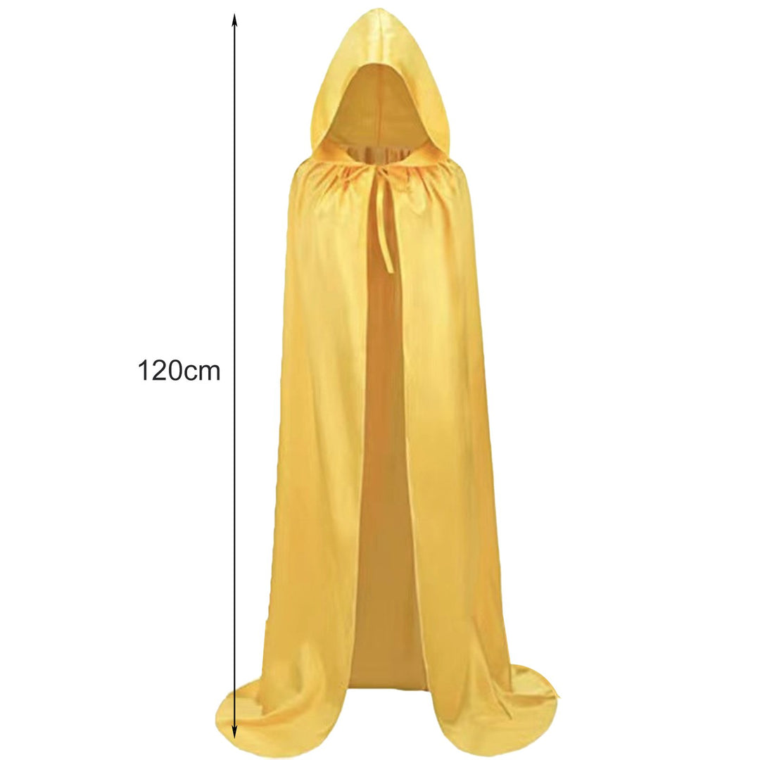 Kids Halloween Cloak Set Soft Creative Fashionable Witch Cape Wide Application Halloween Cape Set for Festive Ambiance Image 11