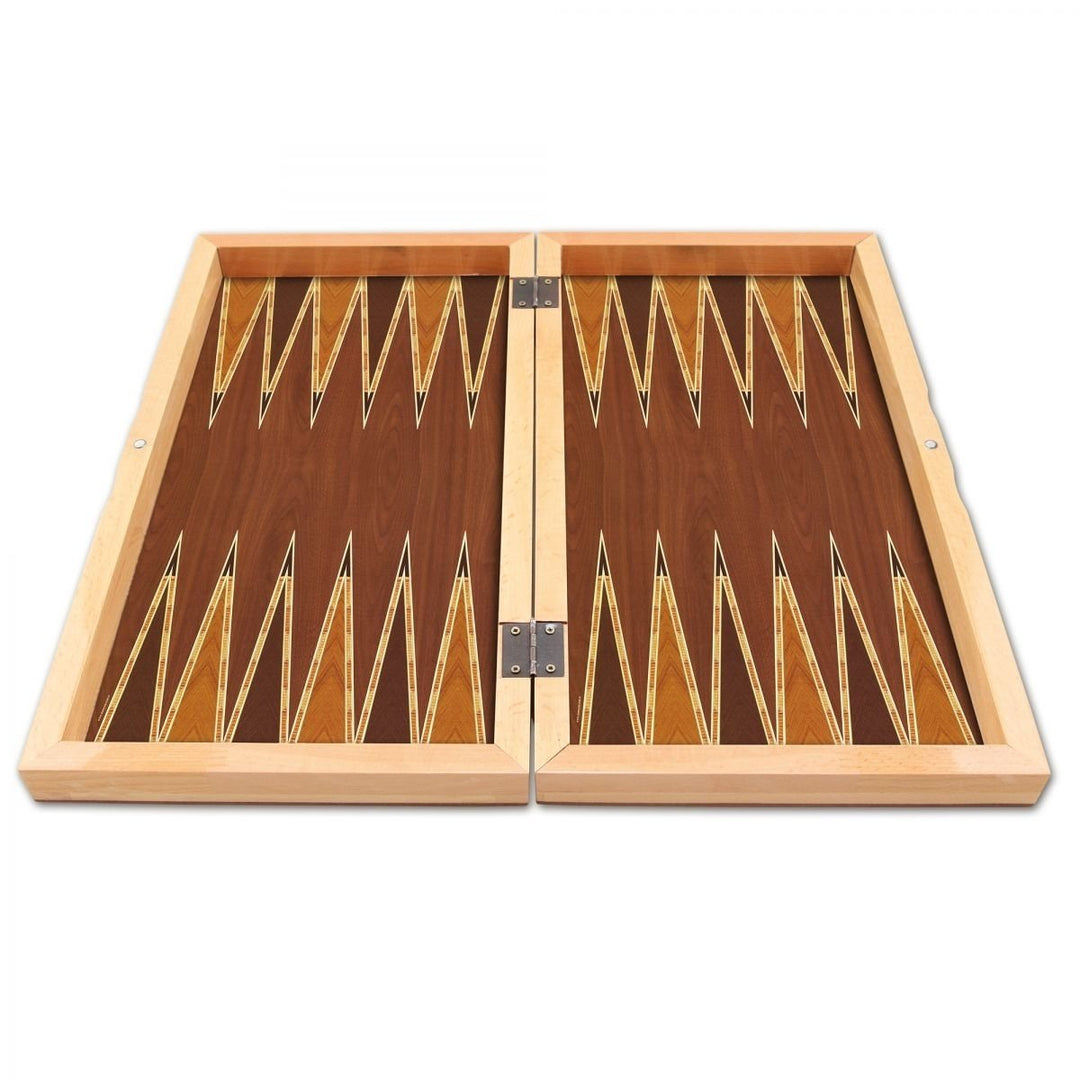 20"inch Backgammon Sets for Adults X Large Wooden Game Board Handmade Game Gift Ideas for Dad and Friends Image 4