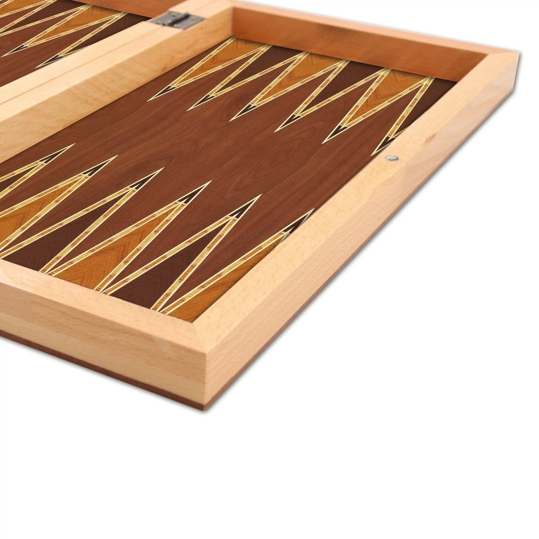 20"inch Backgammon Sets for Adults X Large Wooden Game Board Handmade Game Gift Ideas for Dad and Friends Image 4