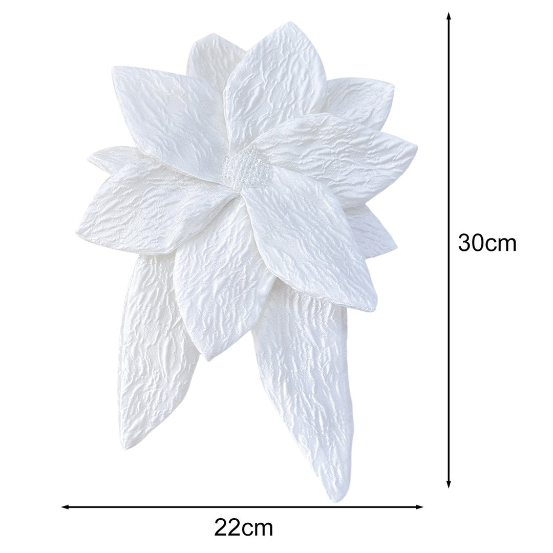 3D Flower Applique Rhinestone Sweater Dress Blouse Decor DIY Stitching Patch Clothing Accessories Wedding Party Clothes Image 12