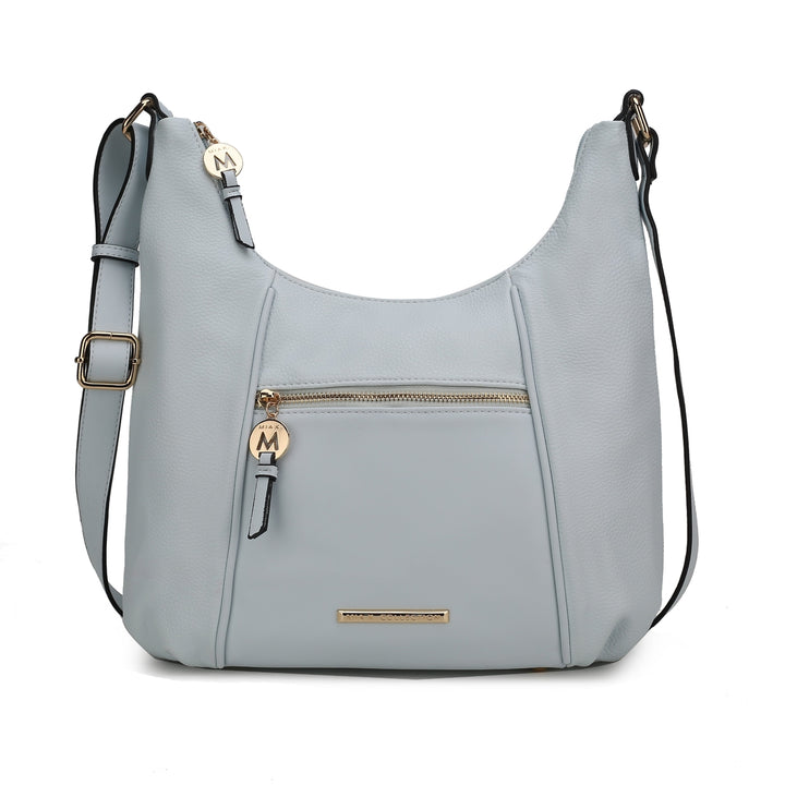 MKFCollection Lavinia Shoulder Bag - Vegan Leather Designer Handbag Image 4