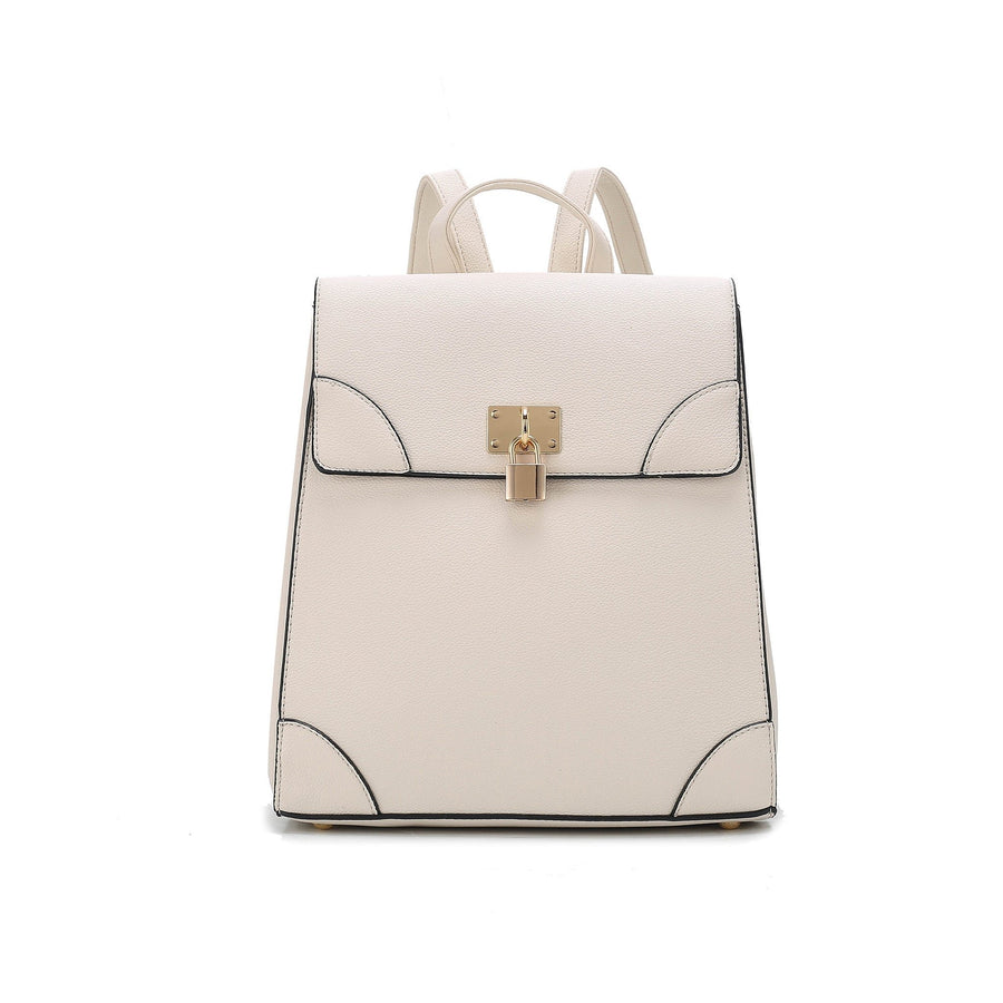 MKFCollection Sansa Backpack - Vegan Leather Designer Handbag Image 1