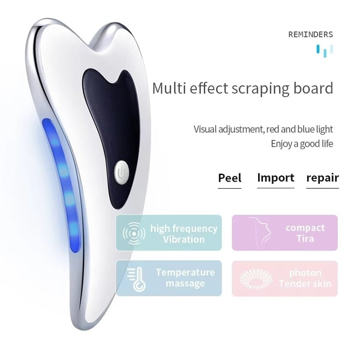 Electric Scraping Massage Tool Gua Sha Board Face Slim guasha Massager Image 2