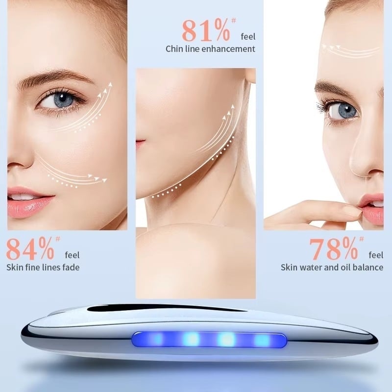 Electric Scraping Massage Tool Gua Sha Board Face Slim guasha Massager Image 4