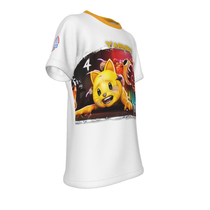 Kids Yarnaby T-Shirt White Image 3