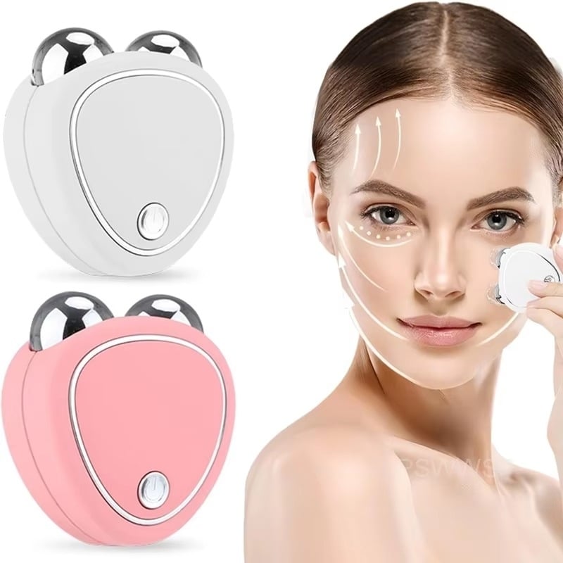 Micro Current Beauty Instrument Mini Face Slimming Massager Portable EMS Image 1