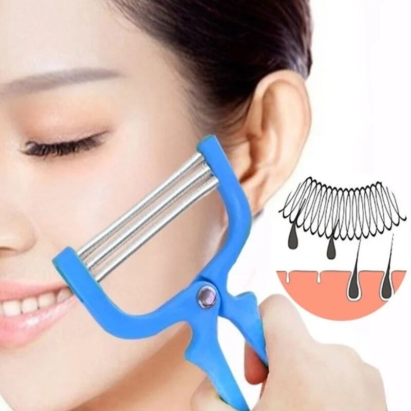 1 PCs Facial Hair Remover Manual Removal Epilator Beauty ShavingThreading Tool For Women Image 1