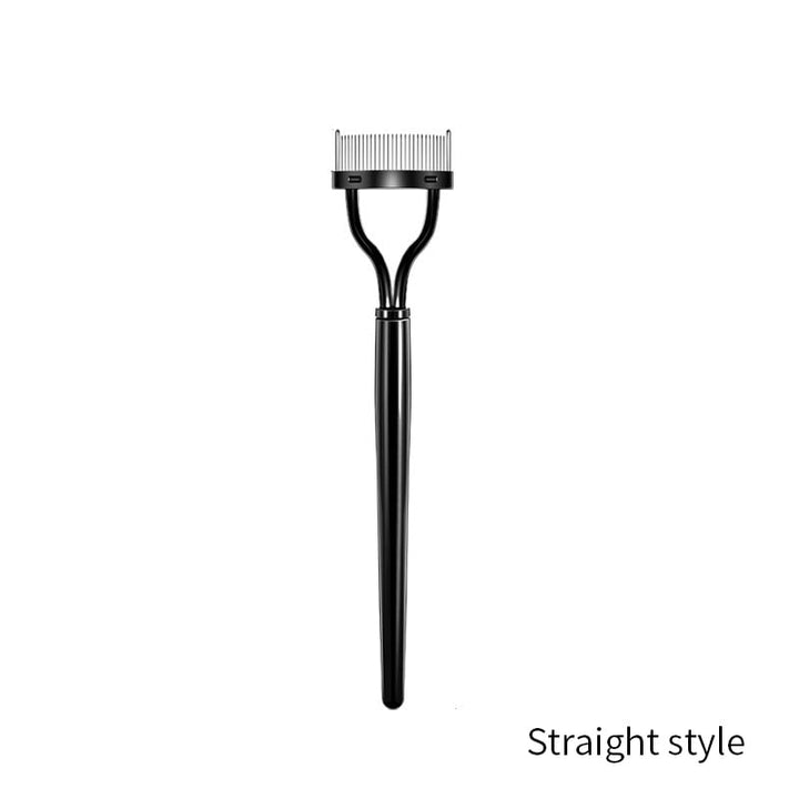 Eyelash Separator Metal Teeth Straight Eyelash Curler Beauty Makeup Stainless Eyelash Brush Comb Mascara Curl Makeup Image 10