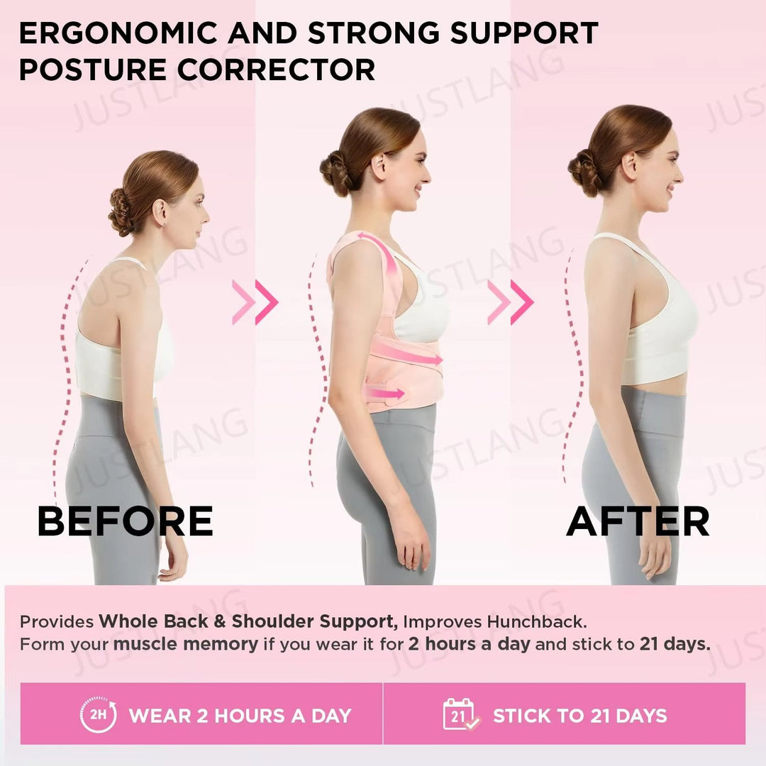 Back Posture Corrector Lumbar Pad Waist Support Hunchback Spinal Orthopedic Image 4