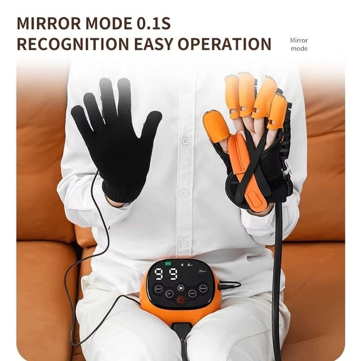 Truly Effective Recharge Rehabilitation Hand Robot Glove Finger Exerciser Stroke Hemiplegia Function Recovery Certified Image 3