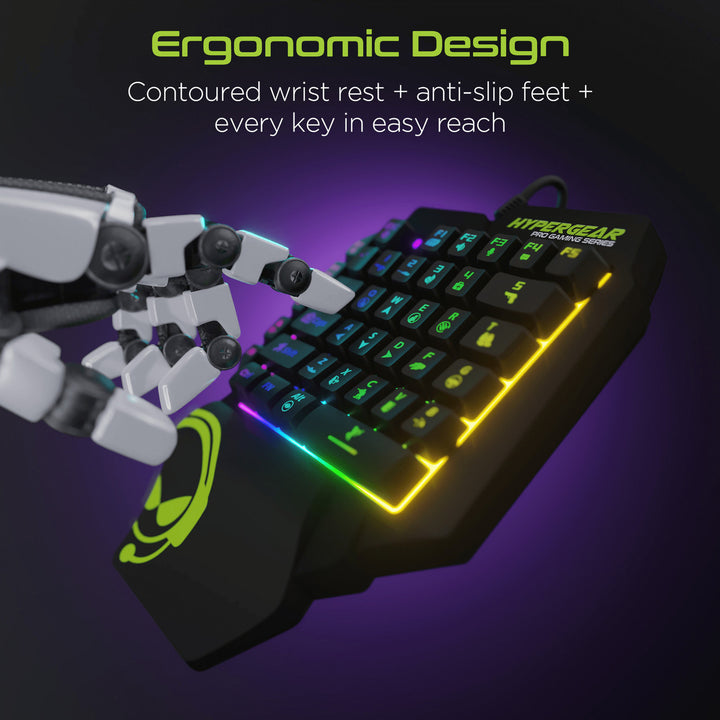 HyperGear KeyVictory One-Handed Gaming Keypad Image 3