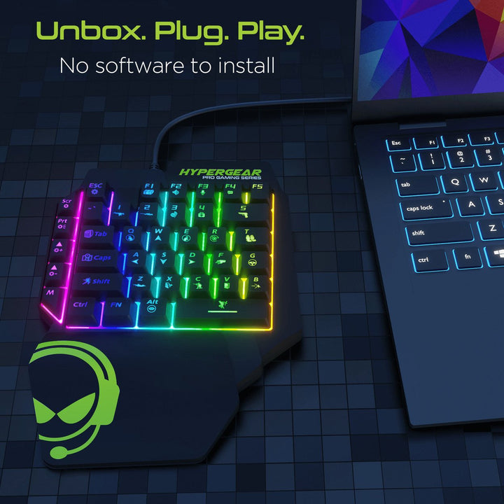 HyperGear KeyVictory One-Handed Gaming Keypad Image 4