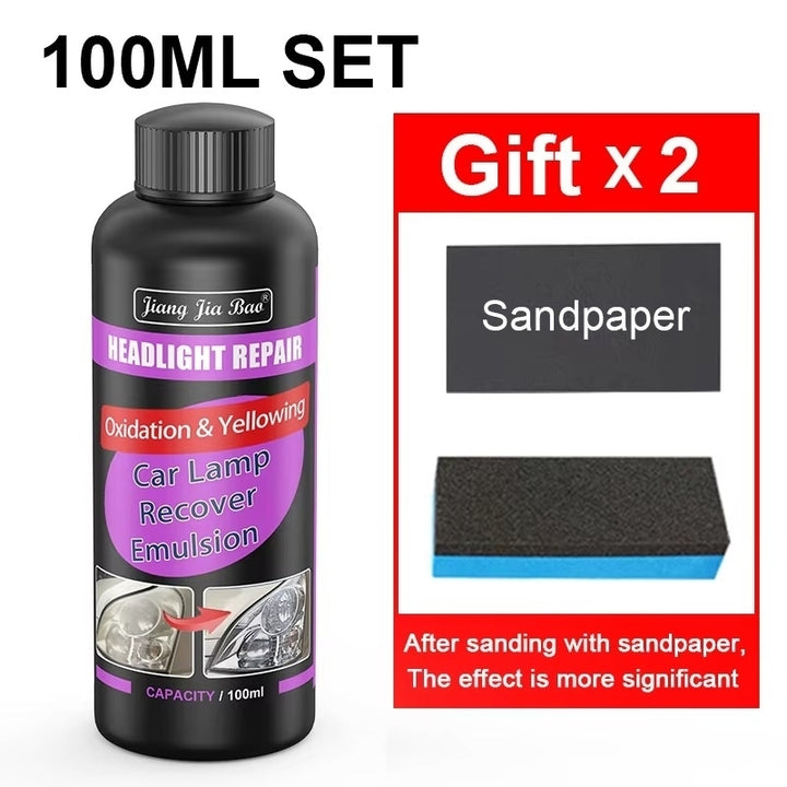 Car Headlight Restoration Polishing Kits Car Light Scratch Remover Image 9