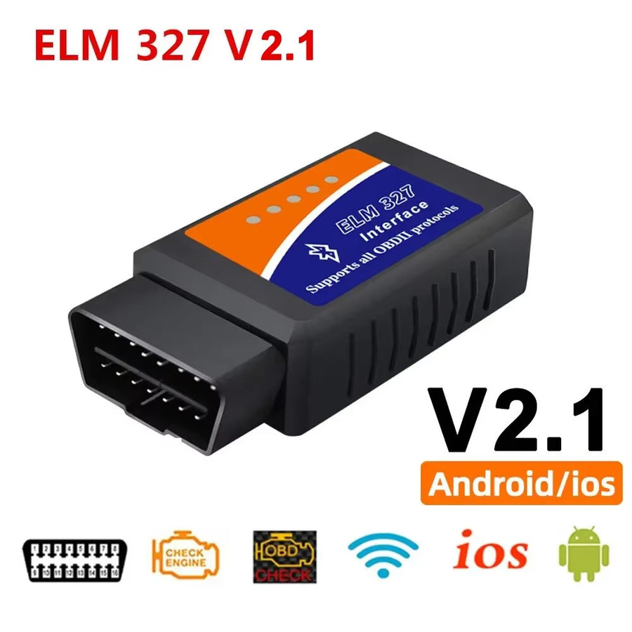 ELM327 V2.1 OBD2 Scanner TR6260S1 BT/Wifi ELM 327 OBD Car Diagnostic Tool For Android /IOS PK Vgate Icar2 Code Reader Image 1