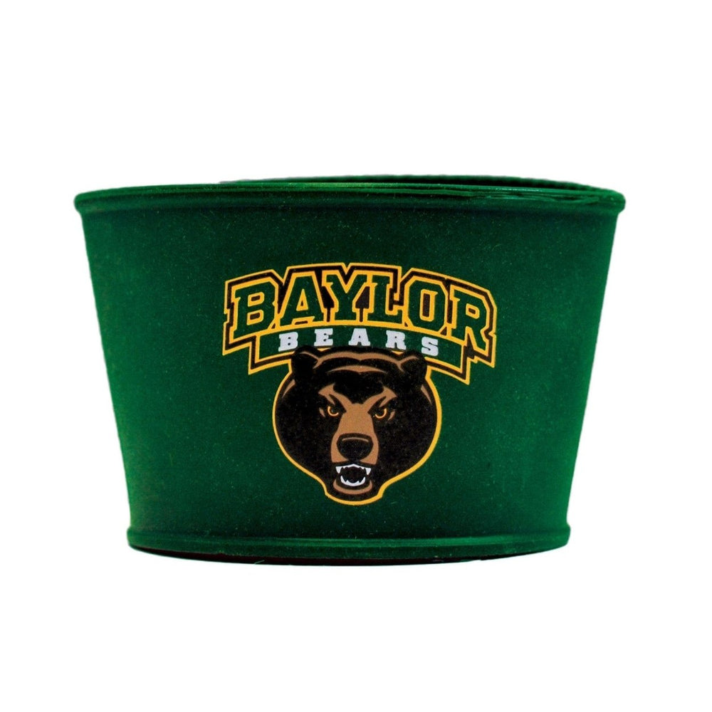 Baylor Bears Silicone Grip Cup Sleeves NCAA Team Drink Accessories Durable Black Image 2