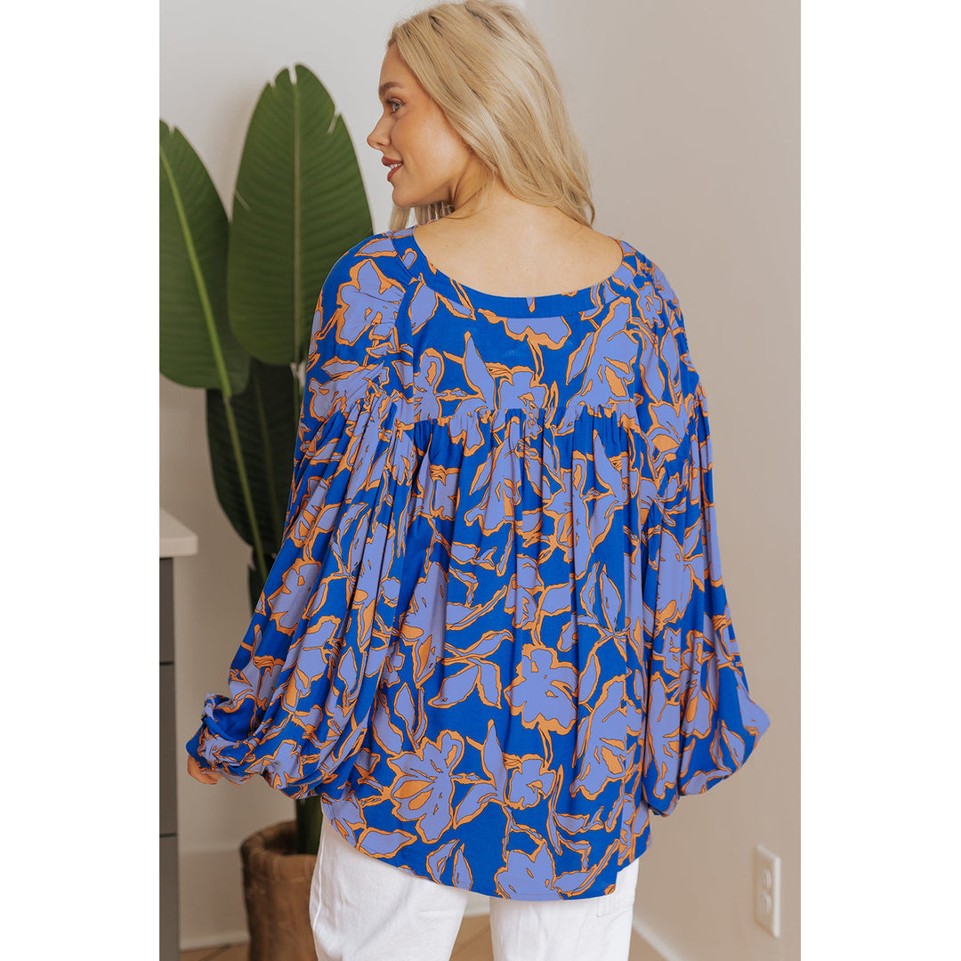 Alyssa Floral Buttoned Loose Fit Shirt Image 2