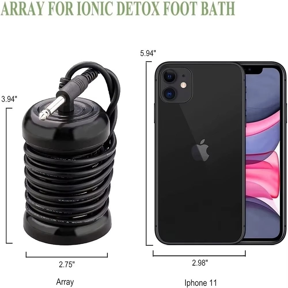 Detox Ionic Arrays Detox Foot Bath Arrays Foot Massage Detox Machine Foot Spa Cleanse Foot Massage Ionic Aqua Cell Spa Image 2