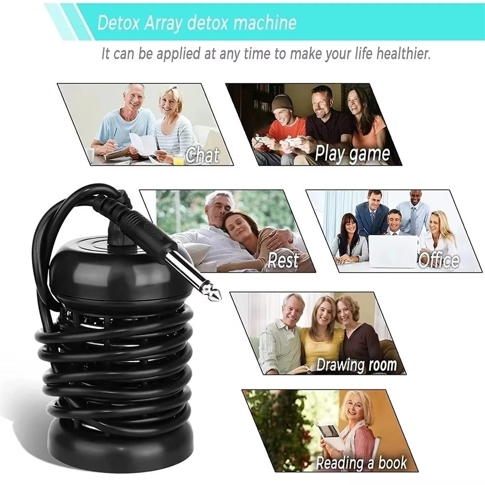 Detox Ionic Arrays Detox Foot Bath Arrays Foot Massage Detox Machine Foot Spa Cleanse Foot Massage Ionic Aqua Cell Spa Image 4