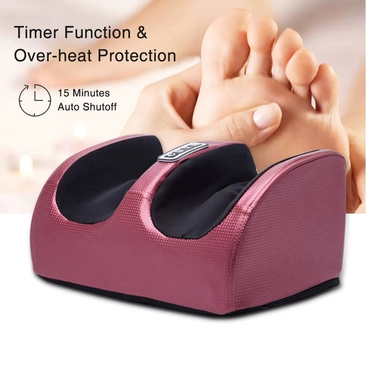 Electric Foot Massager Shiatsu Kneading Deep Tissue Relax Heated Image 6