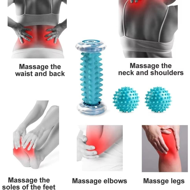 Foot Massager Massage Roller Yoga Massage Ball Plantar Fascia Roller Image 3