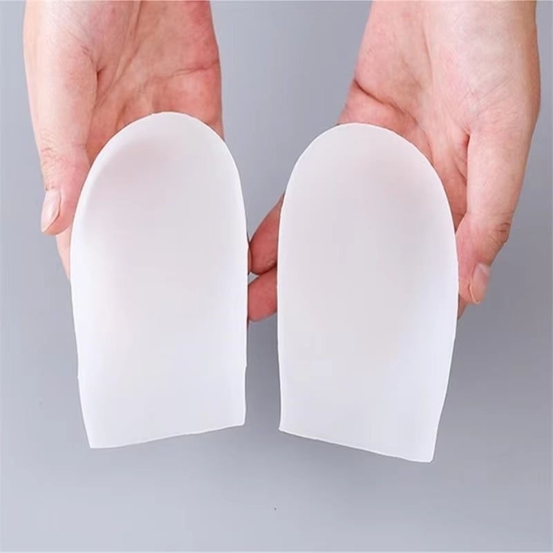 Unisex Invisible Height Increase 5CM Silicone Socks Gel Heel Pads Orthopedic Image 6