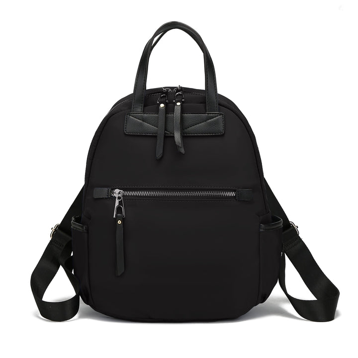 MKFCollection Greer Backpack - Vegan Leather Designer Handbag Image 4