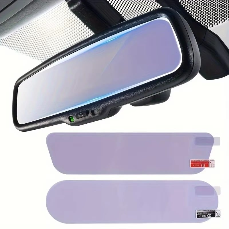 Anti-glare Car Interior Mirror Film Rearview Mirror Anti Fog Film Image 1