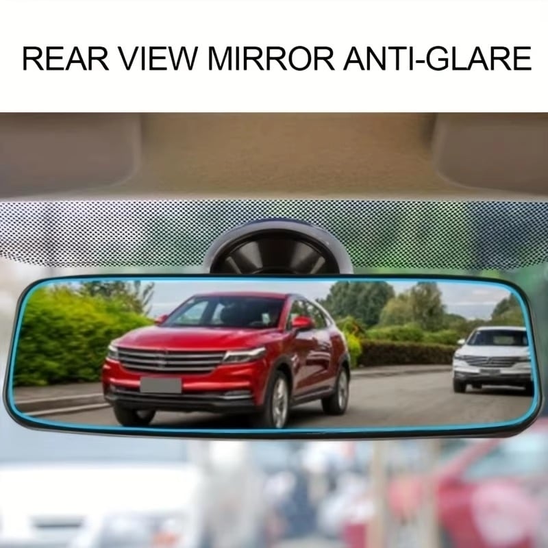 Anti-glare Car Interior Mirror Film Rearview Mirror Anti Fog Film Image 6