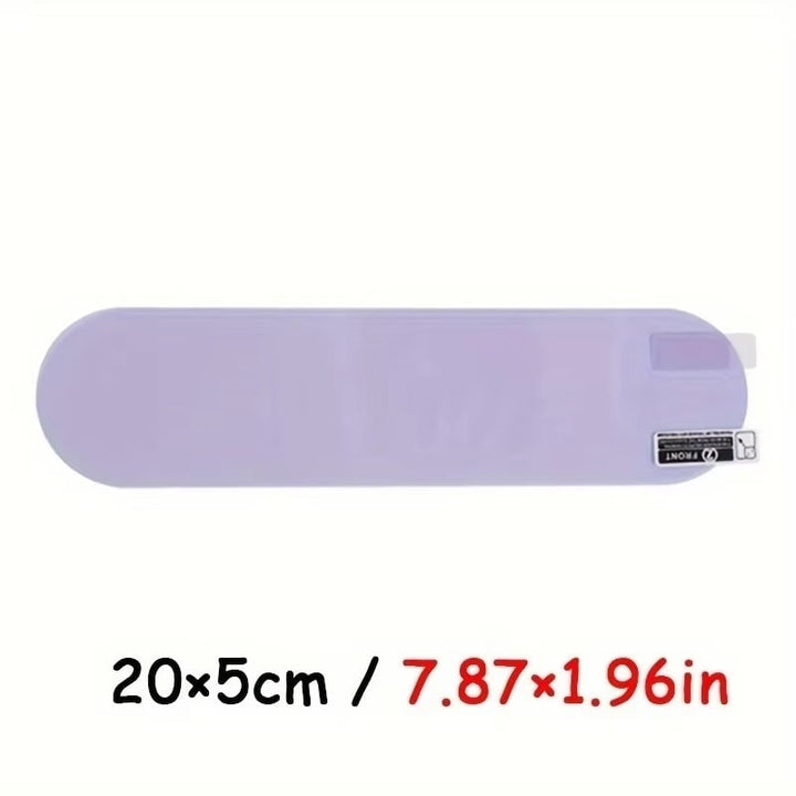 Anti-glare Car Interior Mirror Film Rearview Mirror Anti Fog Film Image 1