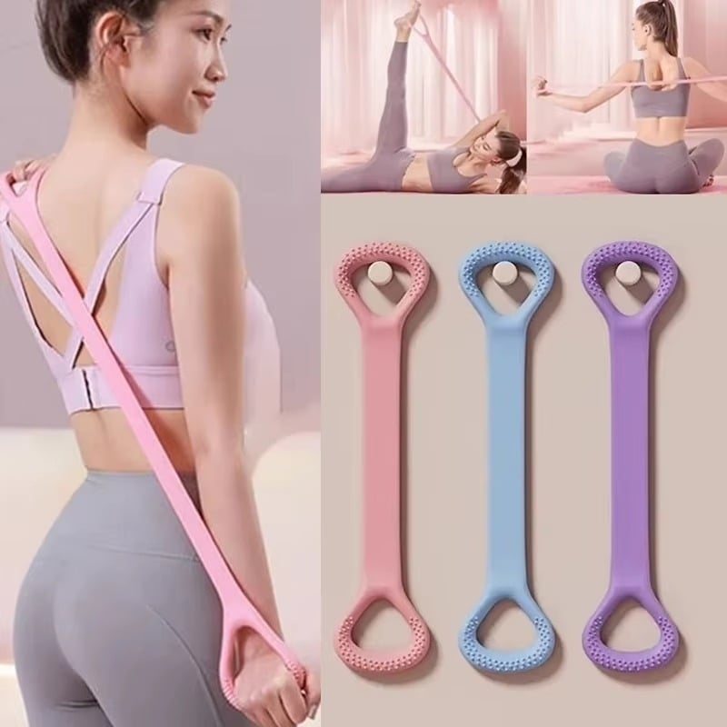 Stretch Strap Yoga 8-figure Tensioner Yoga Tool Image 1