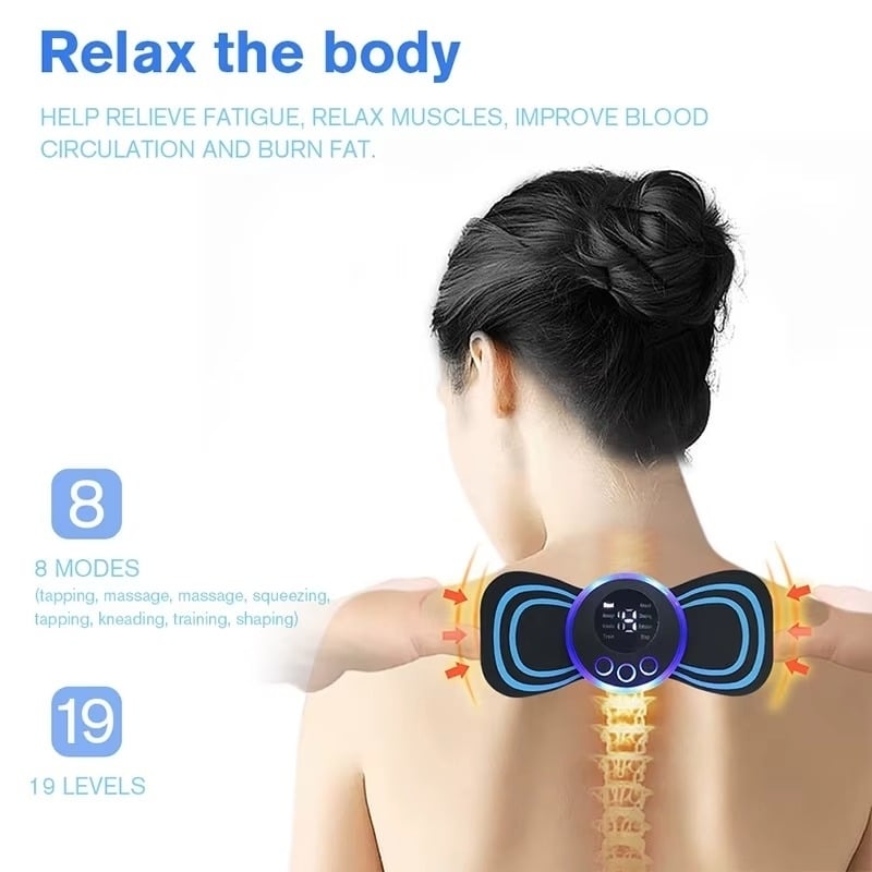 Neck Massager Portable Mini Electric Neck Massage Image 3