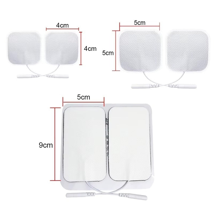 Muscle Stimulator Electrode Pads Gel Non-woven Fabric Self Adhesive Replacement Pads Image 4