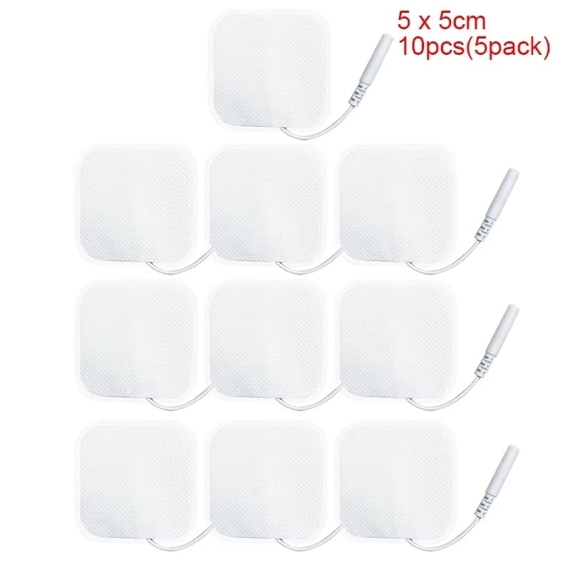 Muscle Stimulator Electrode Pads Gel Non-woven Fabric Self Adhesive Replacement Pads Image 8