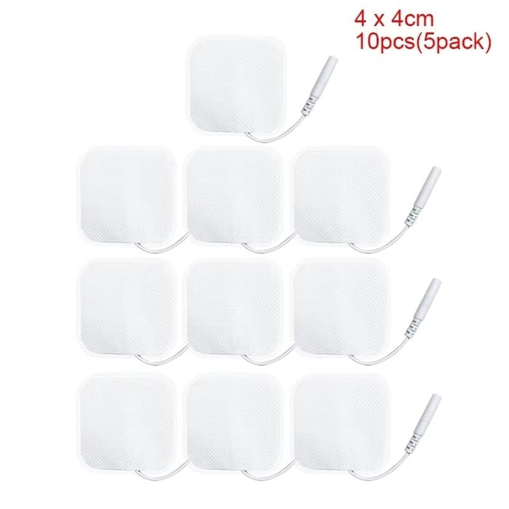 Muscle Stimulator Electrode Pads Gel Non-woven Fabric Self Adhesive Replacement Pads Image 9