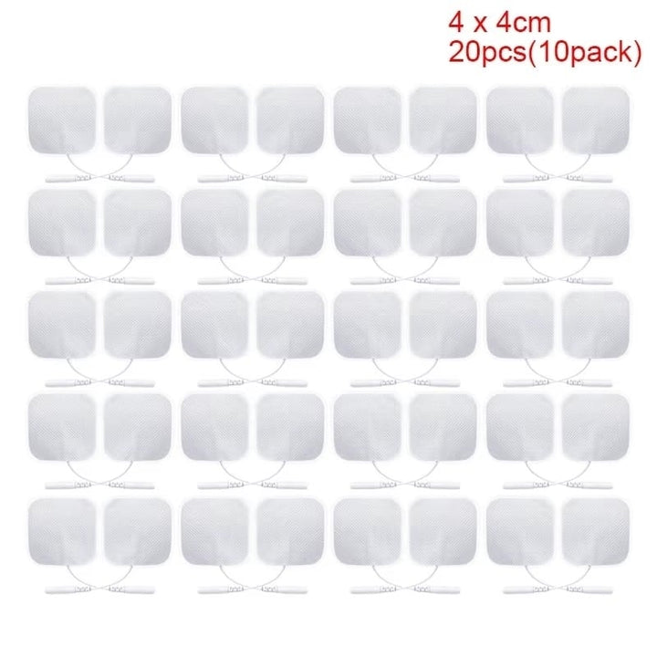 Muscle Stimulator Electrode Pads Gel Non-woven Fabric Self Adhesive Replacement Pads Image 11