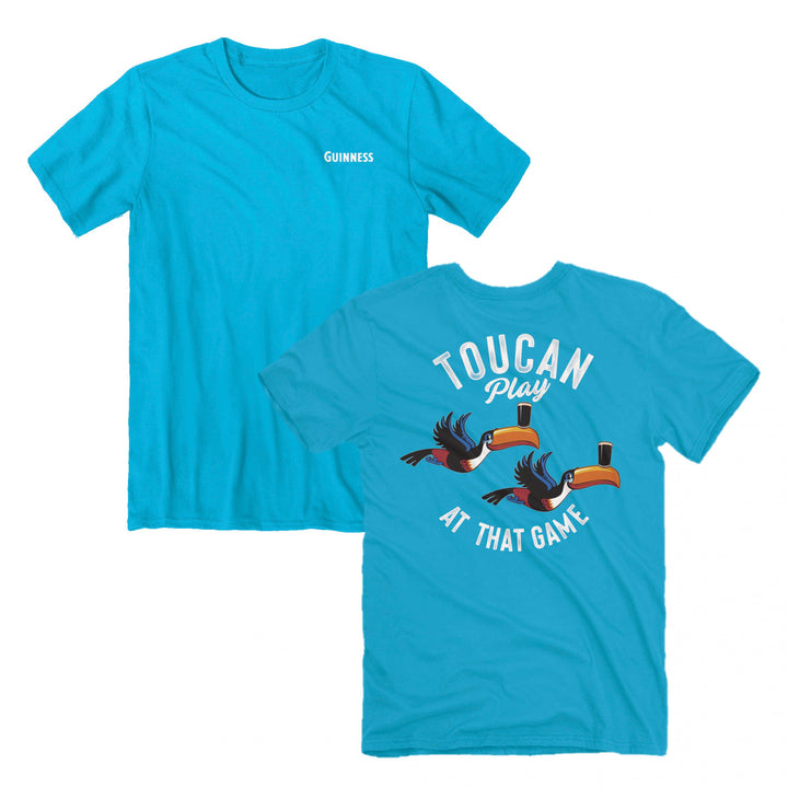 Guinness Toucan Play at that Game Front and Back Print T-Shirt Image 1