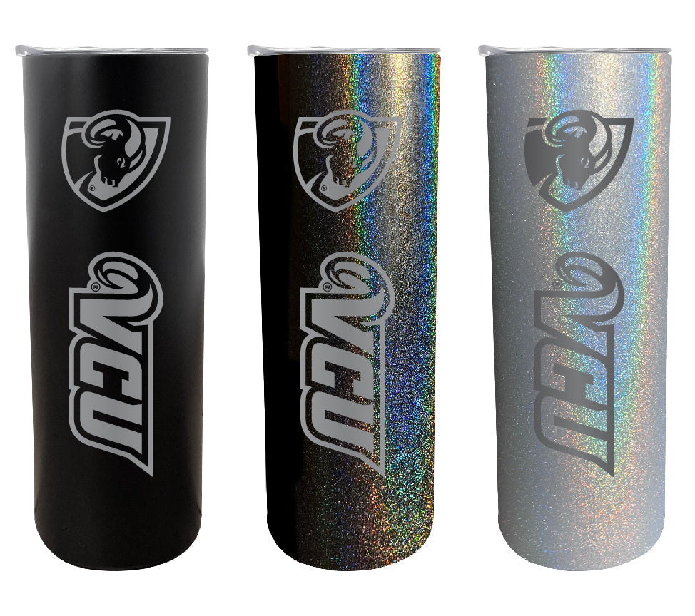 Virginia Commonwealth NCAA Laser-Engraved Tumbler - 16oz Stainless Steel Insulated Mug Image 4