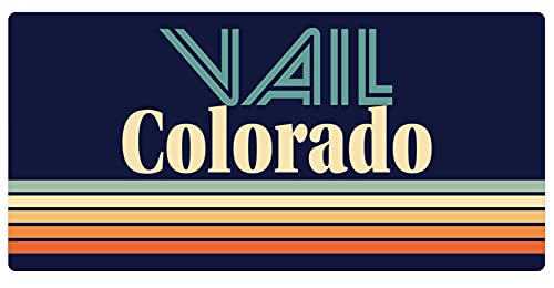Vail Colorado 5 x 2.5-Inch Fridge Magnet Retro Design Image 1