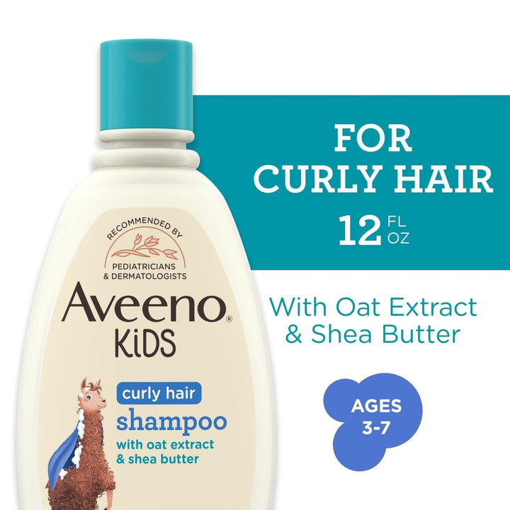 Kids Curly Hair Shampoo Tear Free Curl Hair Products 12 Fl Oz Image 1