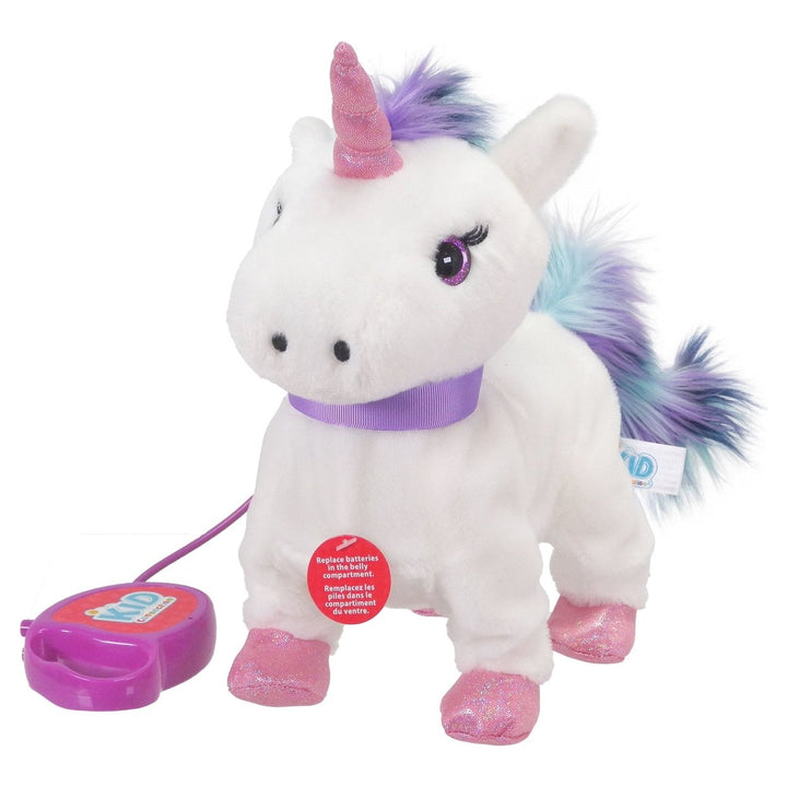 Electronic Walking Pet Unicorn Toddler Toys 9In Tall Image 1