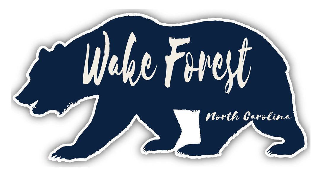 Wake Forest North Carolina Souvenir Decorative Stickers (Choose theme and size) Image 3